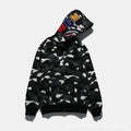 Camouflage Hooded Cardigan