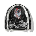 Reversible Embroidery Jacket with Dragon Design