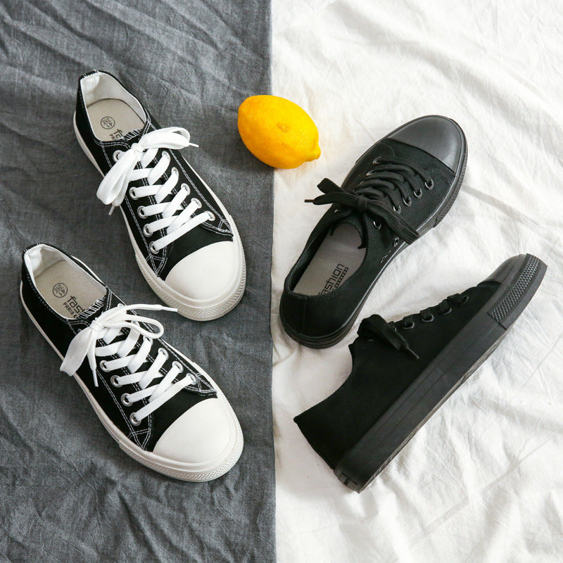 Casual Canvas Sneakers Low Top Unisex