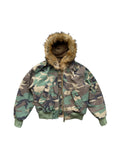 Camo Fur Coat